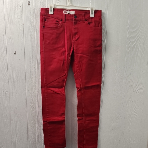 Levi's Kids Red Jeans - Picture 1 of 4